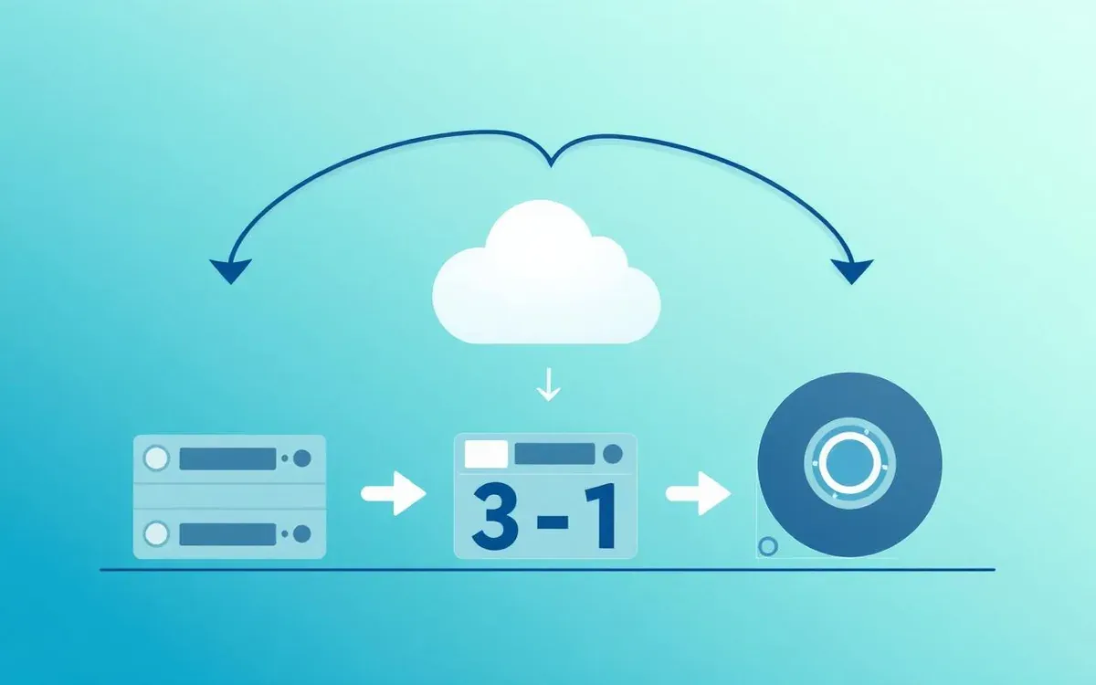 3-2-1-backup forklaret — og hvorfor cloud alene ikke er backup